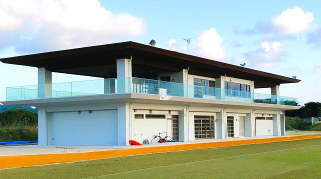 21世紀の森ラグビー場管理棟